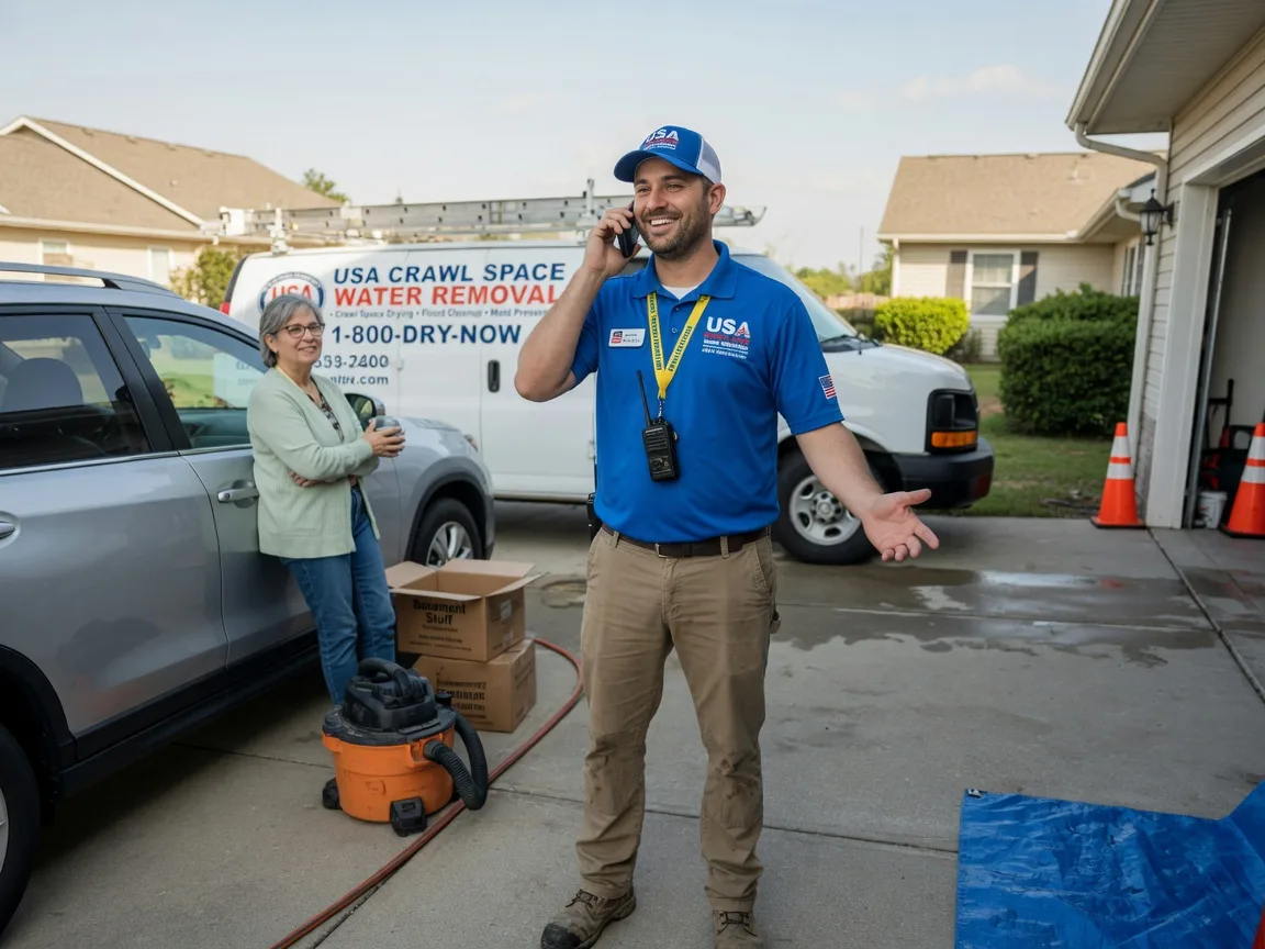 Crawl Space Water Removal Jefferson, NC FAQs